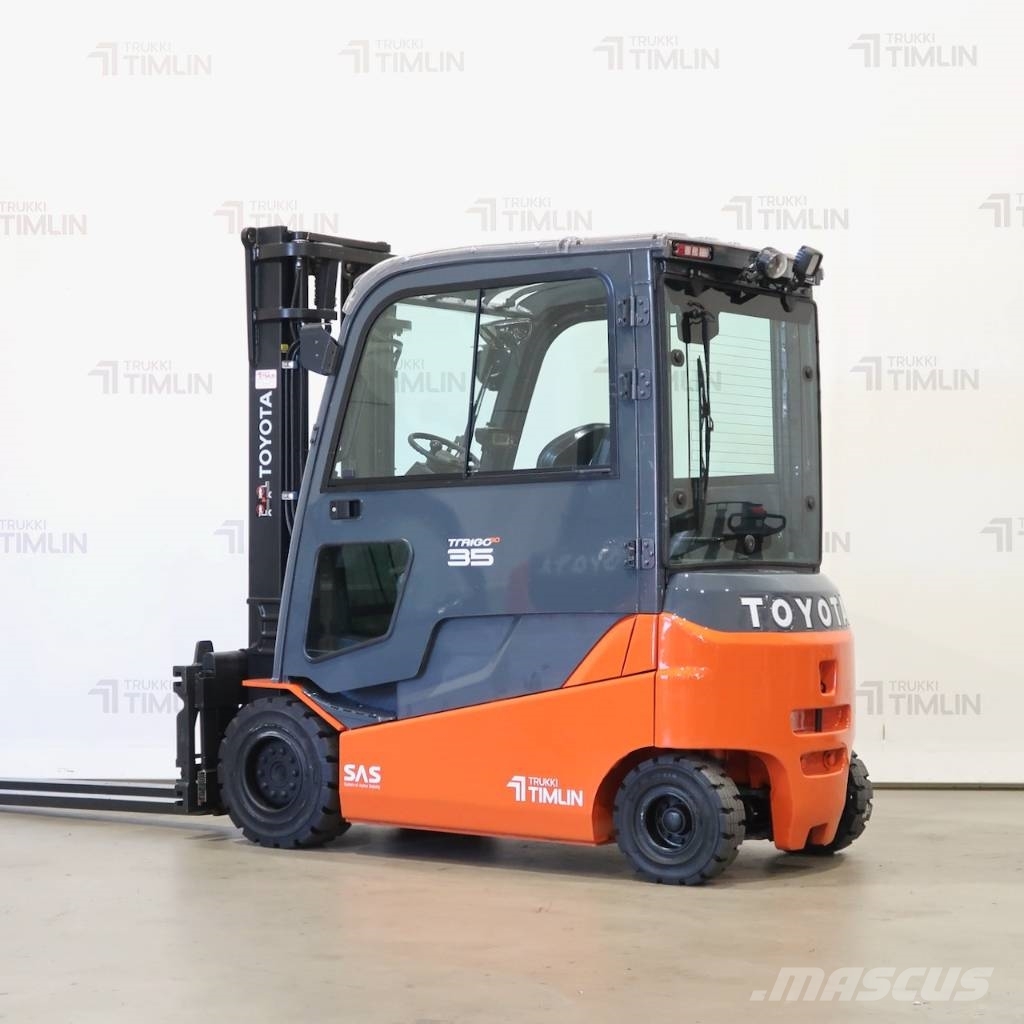 Toyota 8FBMT35 (uusi akku) El gaffeltrucks