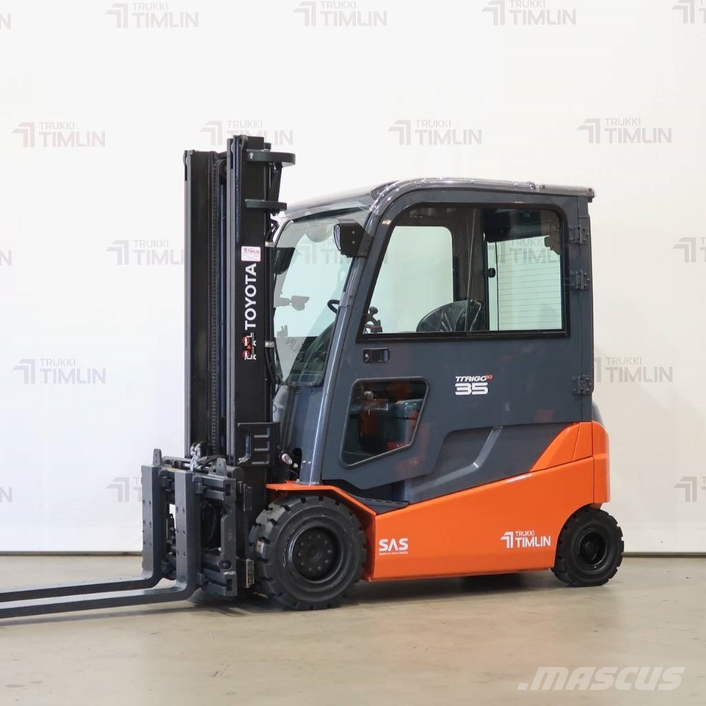 Toyota 8FBMT35 (uusi akku) El gaffeltrucks