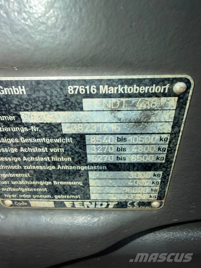 Fendt 516 Vario الجرارات
