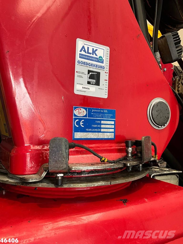 DAF FAQ CF 400 8x2 Euro 6 HMF 26 Tonmeter laadkraan Ju 工程吊钩车