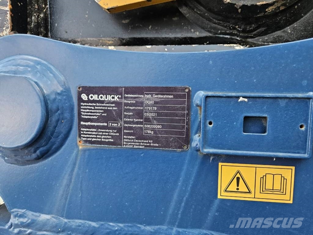 CAT ŁYŻKA NOWA SKARPOWA OQ80 OILQUICK Excavator