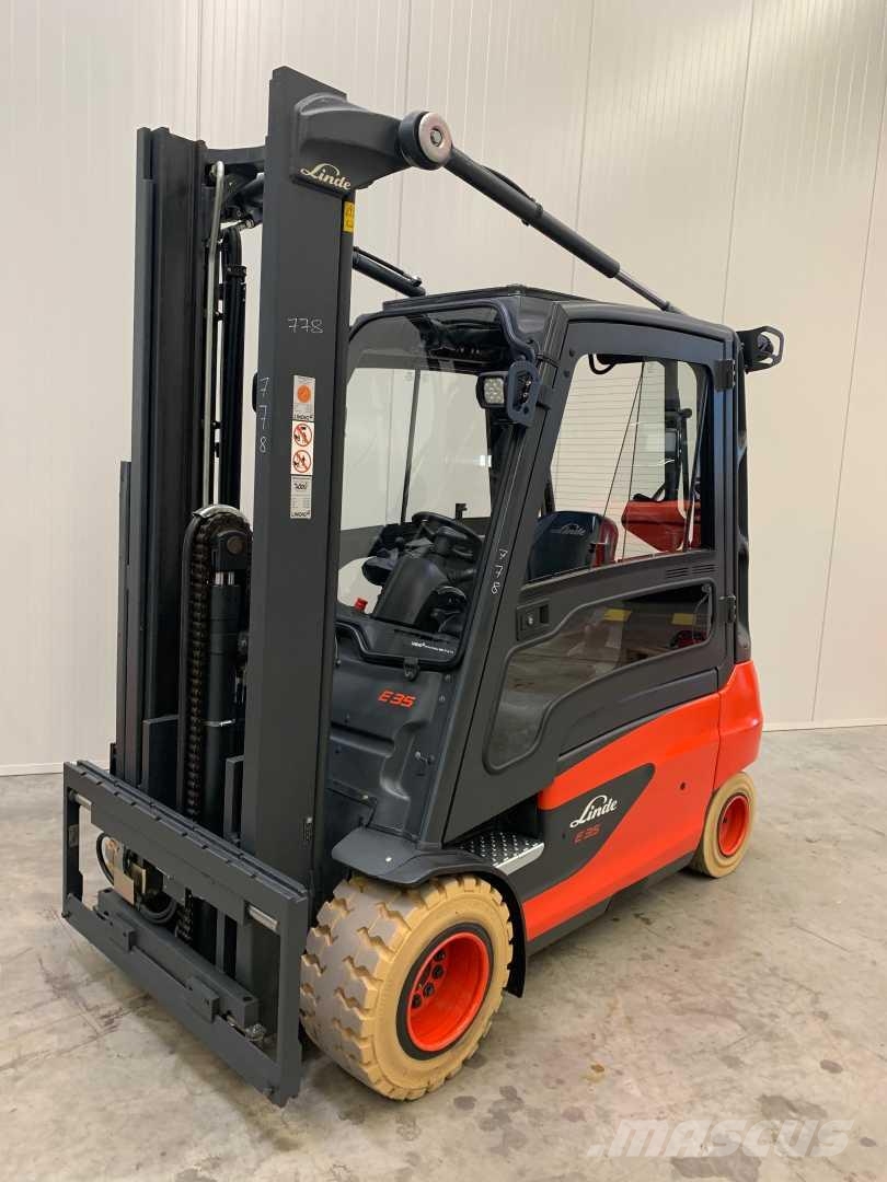 Linde E35L 电动叉车