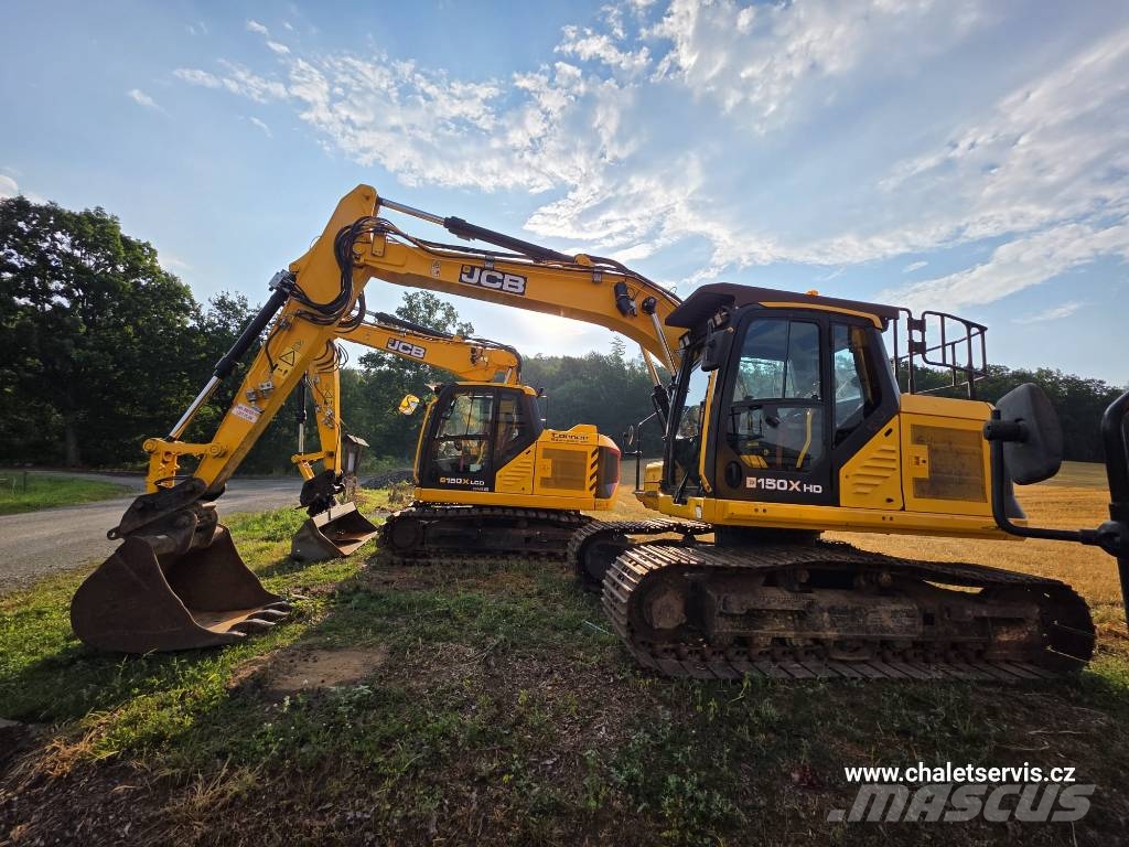 JCB 150X HD Rupsgraafmachines