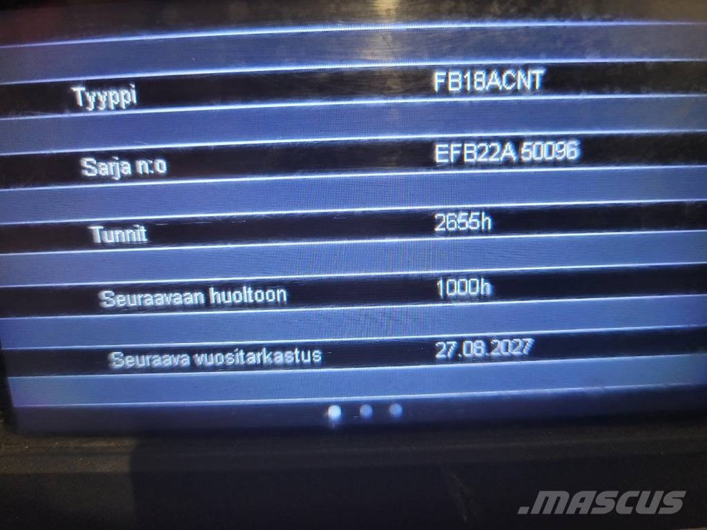 Mitsubishi FB 18 ACNT Carrelli elevatori elettrici