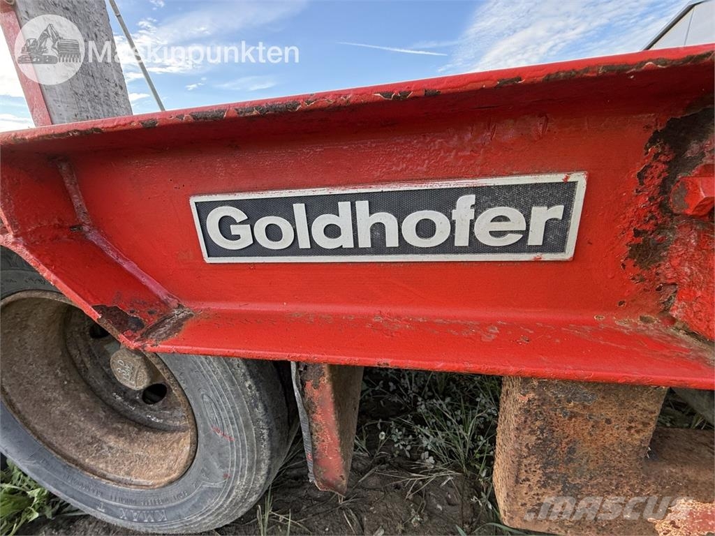 Goldhofer Tu-L 3-24/80 Низькорамні причепи