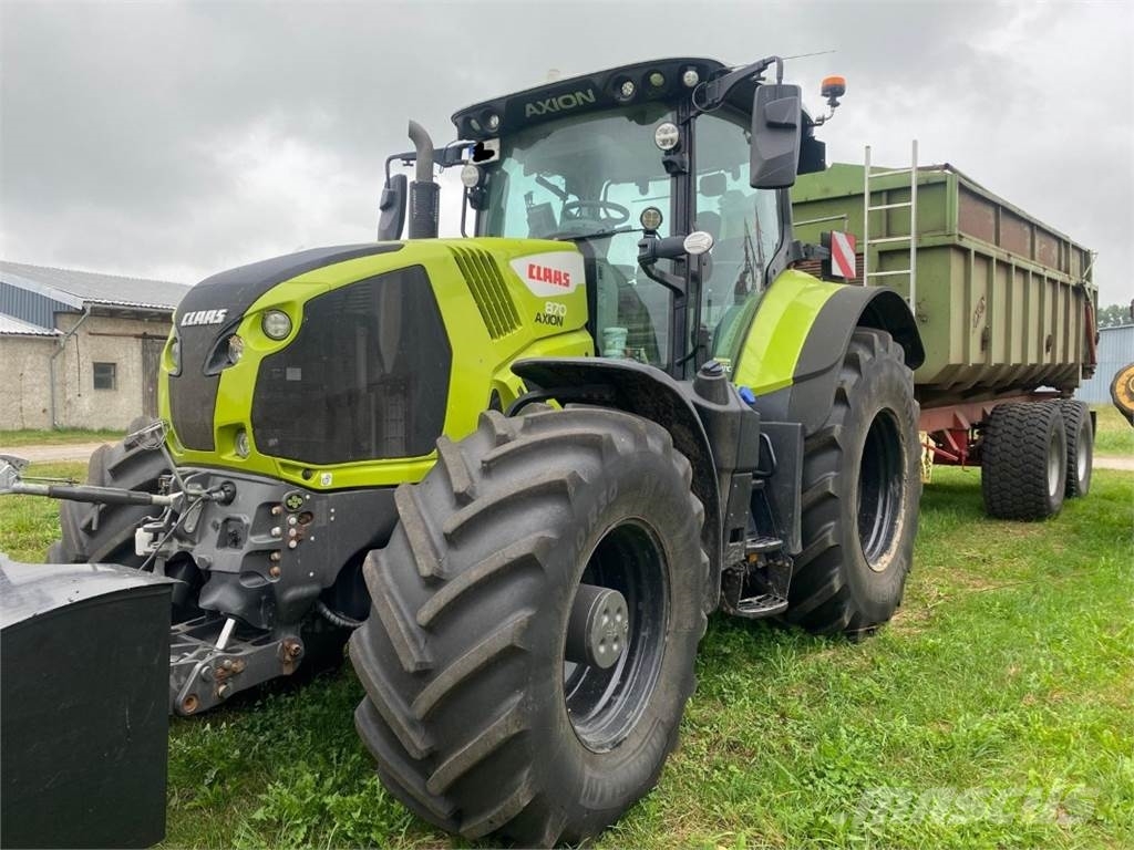 CLAAS Axion 870 Cmatic + GPS RTK 트랙터