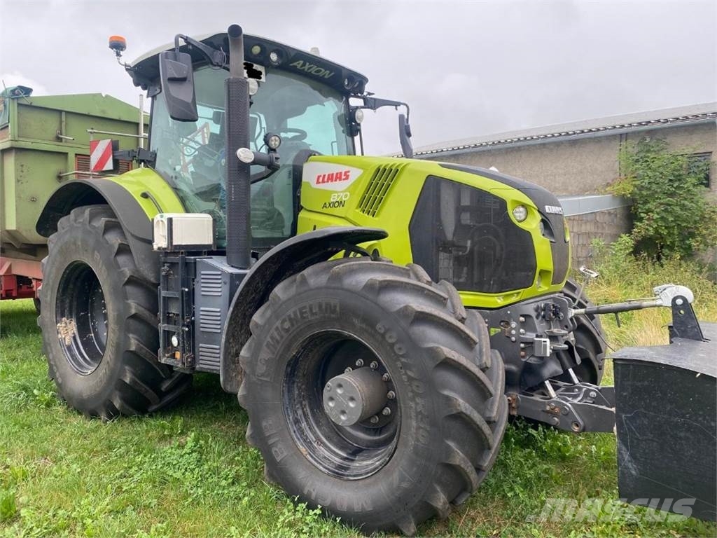 CLAAS Axion 870 Cmatic + GPS RTK 트랙터