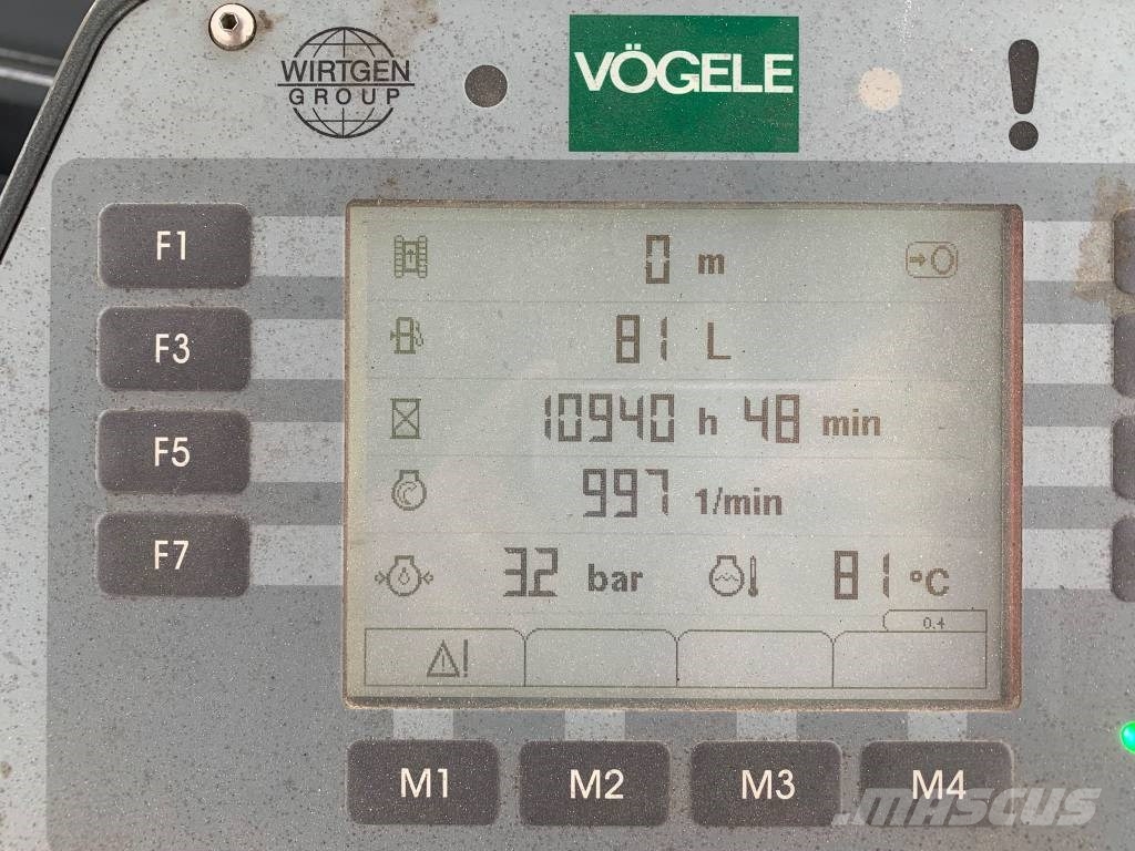 Vögele Super 1800-2 معدات السفلتة