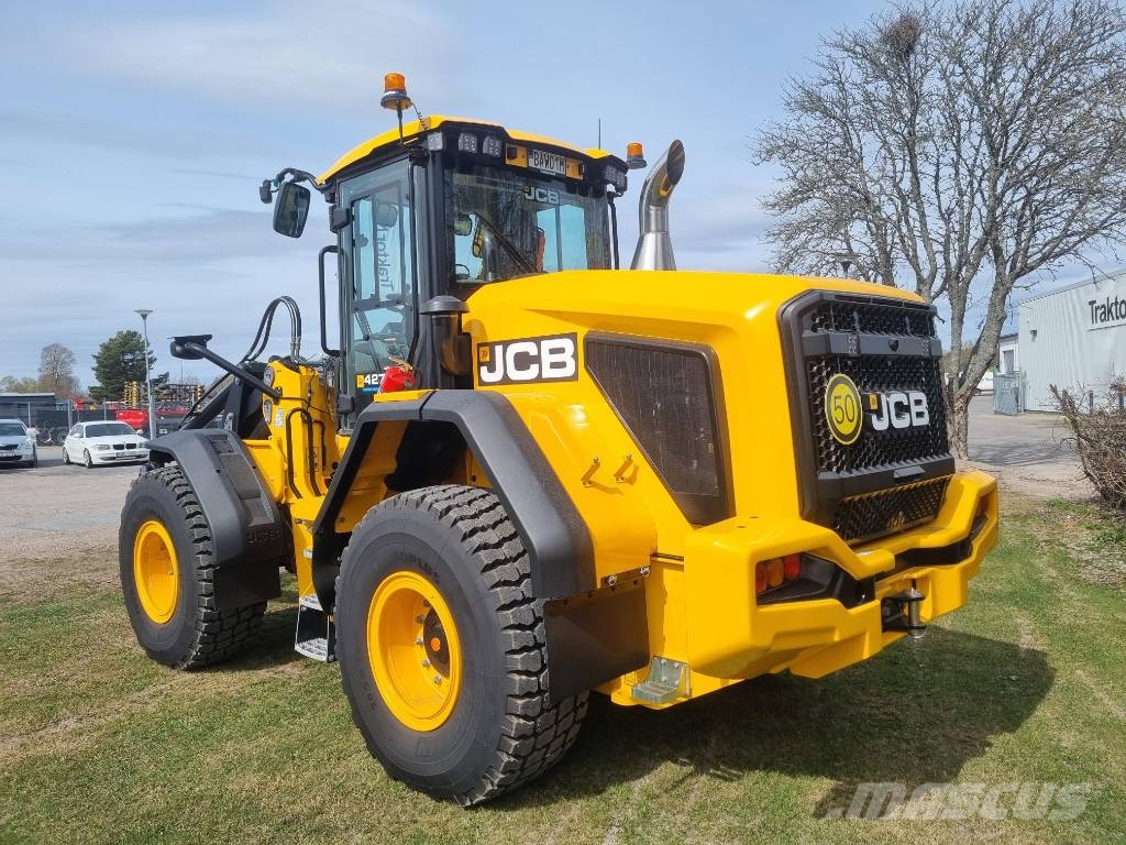 JCB 427 Nordic Edition med spakstyrning Cargadoras sobre ruedas