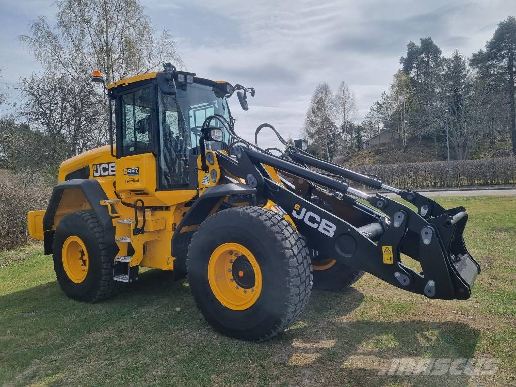 JCB 427 Nordic Edition med spakstyrning Cargadoras sobre ruedas