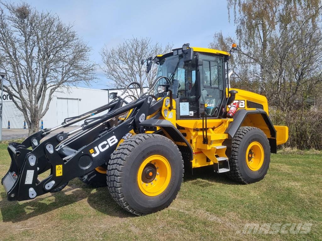 JCB 427 Nordic Edition med spakstyrning Cargadoras sobre ruedas