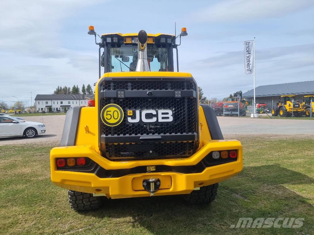 JCB 427 Nordic Edition med spakstyrning Cargadoras sobre ruedas