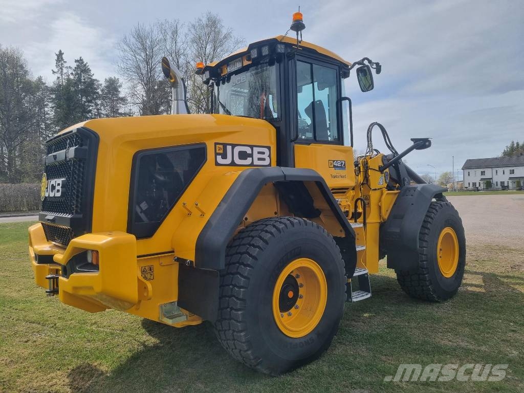 JCB 427 Nordic Edition med spakstyrning Cargadoras sobre ruedas