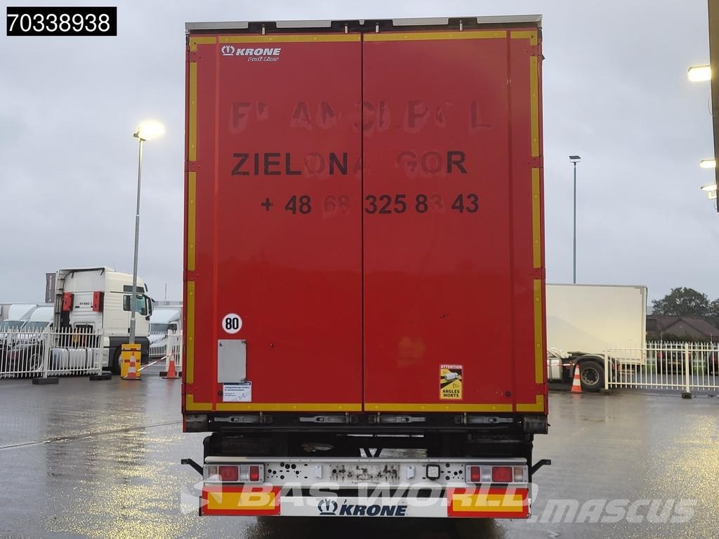 Krone SD Lift Axle MOT 08/27 Semi-reboques com cortinas laterais