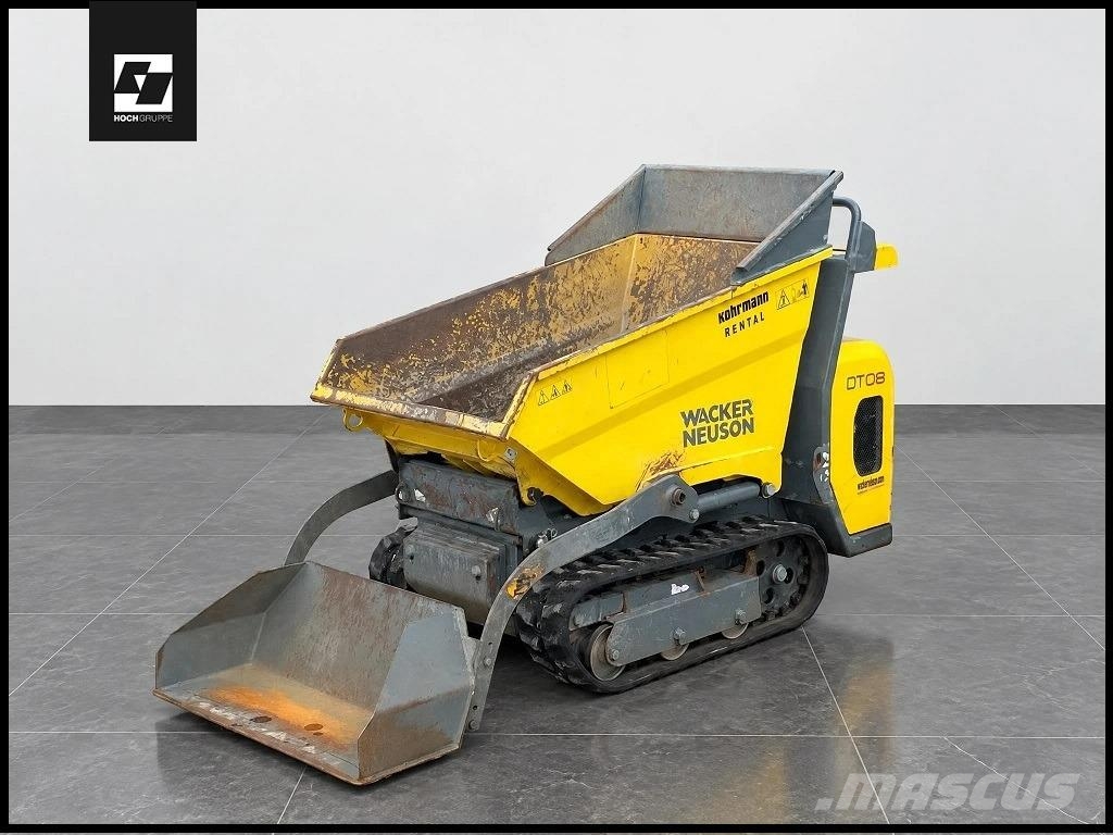 Wacker Neuson DT08 Selbstlader Dumper *Motorprobleme* Mini bagri <7t