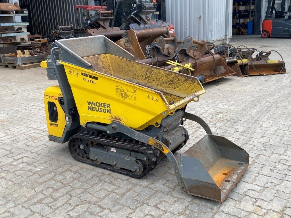 Wacker Neuson DT08 Selbstlader Dumper *Motorprobleme* Mini bagri <7t