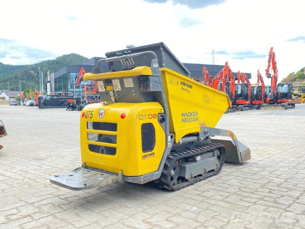 Wacker Neuson DT08 Selbstlader Dumper *Motorprobleme* Mini bagri <7t