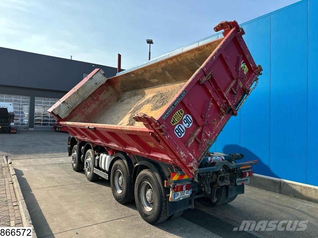 Mercedes-Benz Arocs 3245 8x4, Euro 6, steel suspension, PTO Camion benne