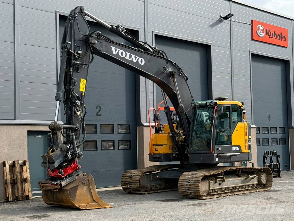 Volvo ECR 235 EL / Novatron 3D / Rasvari / PA-Lämmitin / Roomikekskavaatorid