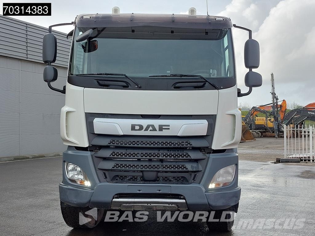 DAF CF 510 8X4 12m3 Meiller 2-way tipper Steel suspens Самоскиди