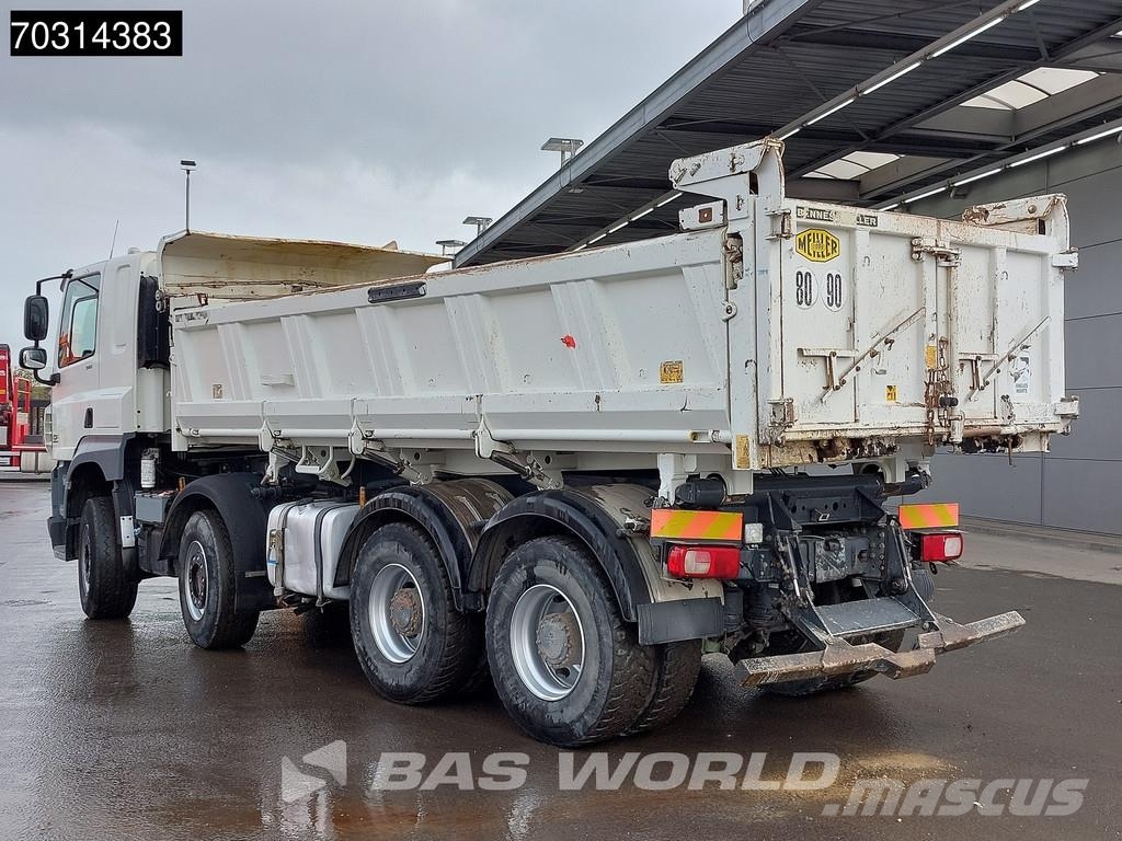 DAF CF 510 8X4 12m3 Meiller 2-way tipper Steel suspens Φορτηγά Ανατροπή