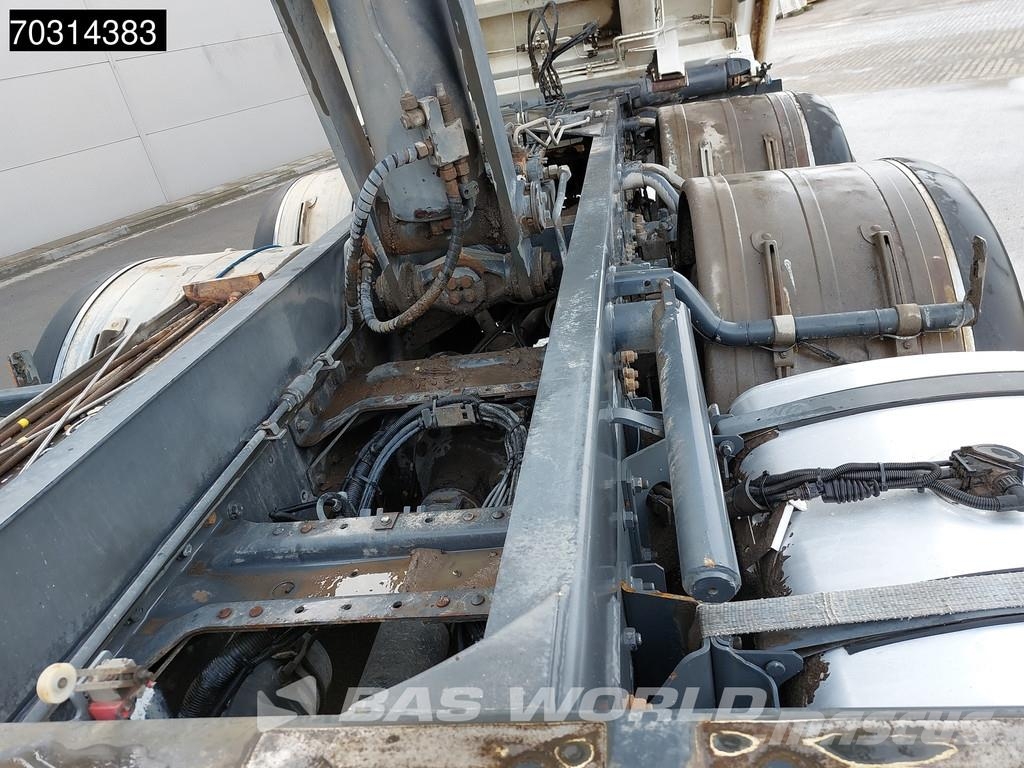 DAF CF 510 8X4 12m3 Meiller 2-way tipper Steel suspens Самоскиди