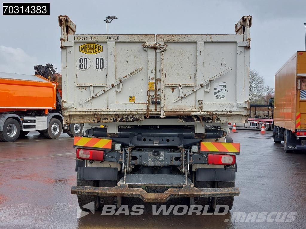 DAF CF 510 8X4 12m3 Meiller 2-way tipper Steel suspens Самоскиди
