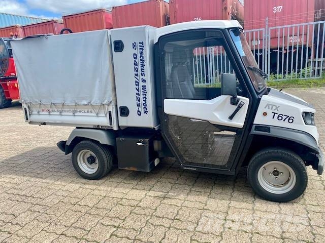 Alke Alké ATX340E - Elektrofahrzeug Camion con sponde ribaltabili