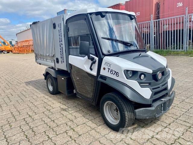 Alke Alké ATX340E - Elektrofahrzeug Camion con sponde ribaltabili