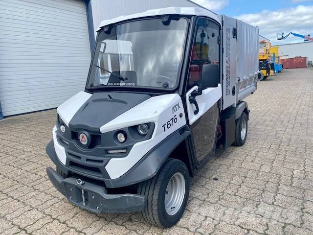 Alke Alké ATX340E - Elektrofahrzeug Camion con sponde ribaltabili
