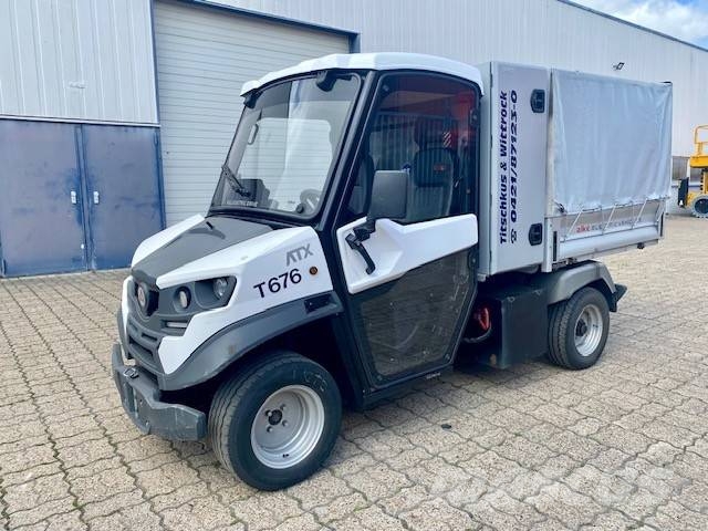Alke Alké ATX340E - Elektrofahrzeug Camion con sponde ribaltabili