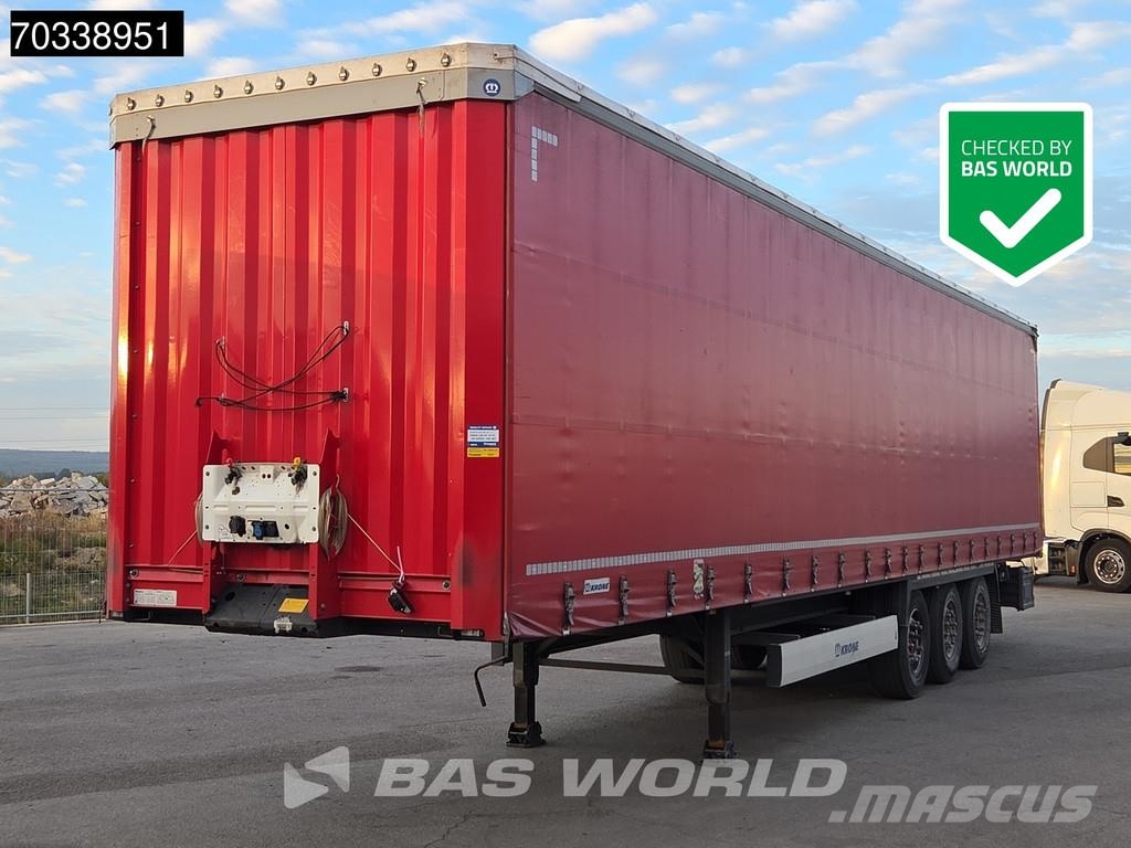 Krone SD Liftachse Lift+Hubdach TUV 03/27 Poluprikolice sa ciradom