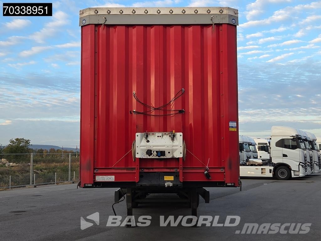 Krone SD Liftachse Lift+Hubdach Semi remorque à rideaux coulissants (PLSC)