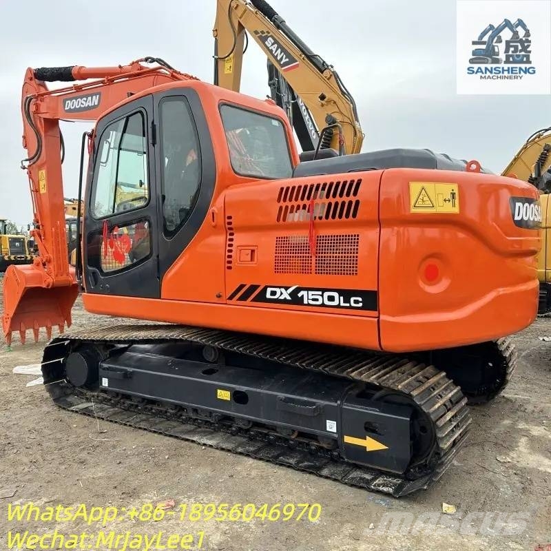 Doosan DX150LC Kāpurķēžu ekskavatori