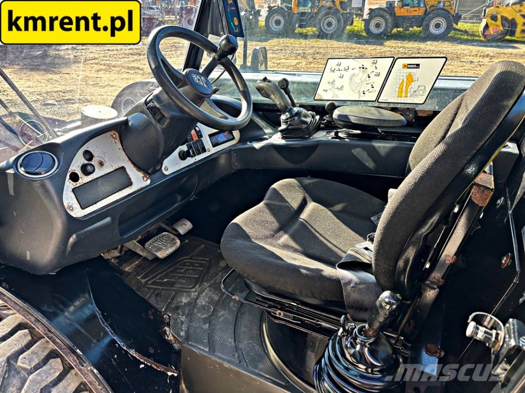 JCB 520-40 4WS ŁADOWARKA TELESKOPOWA 2019R 822 MTH | M Teleskopski viličarji
