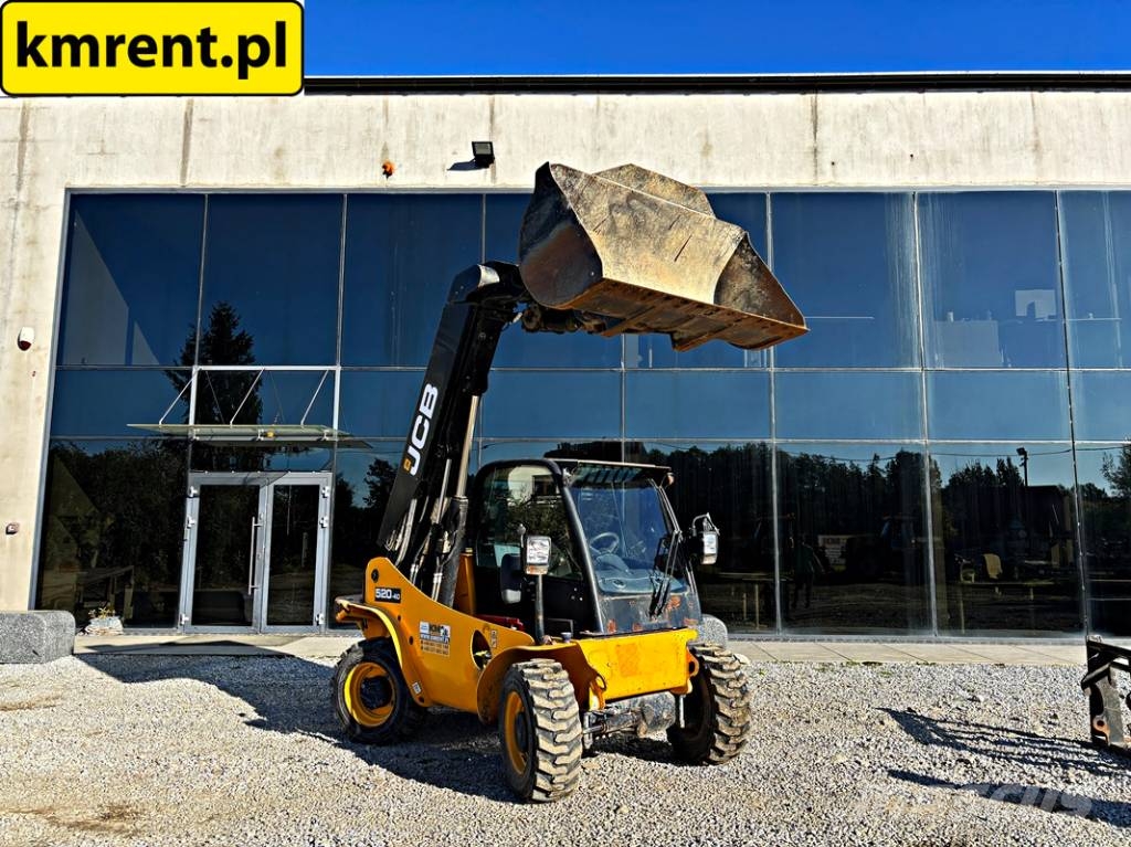 JCB 520-40 4WS ŁADOWARKA TELESKOPOWA 2019R 822 MTH | M Teleskopski viličarji