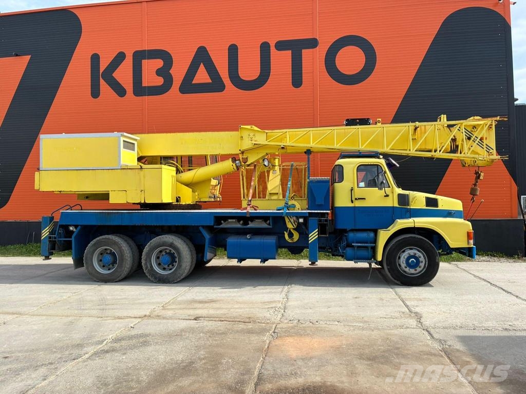 Volvo N 10 6x4 BJÖRNKRANAR C 1601 / 20 TON / BOOM 26,2 + 其他升降機械
