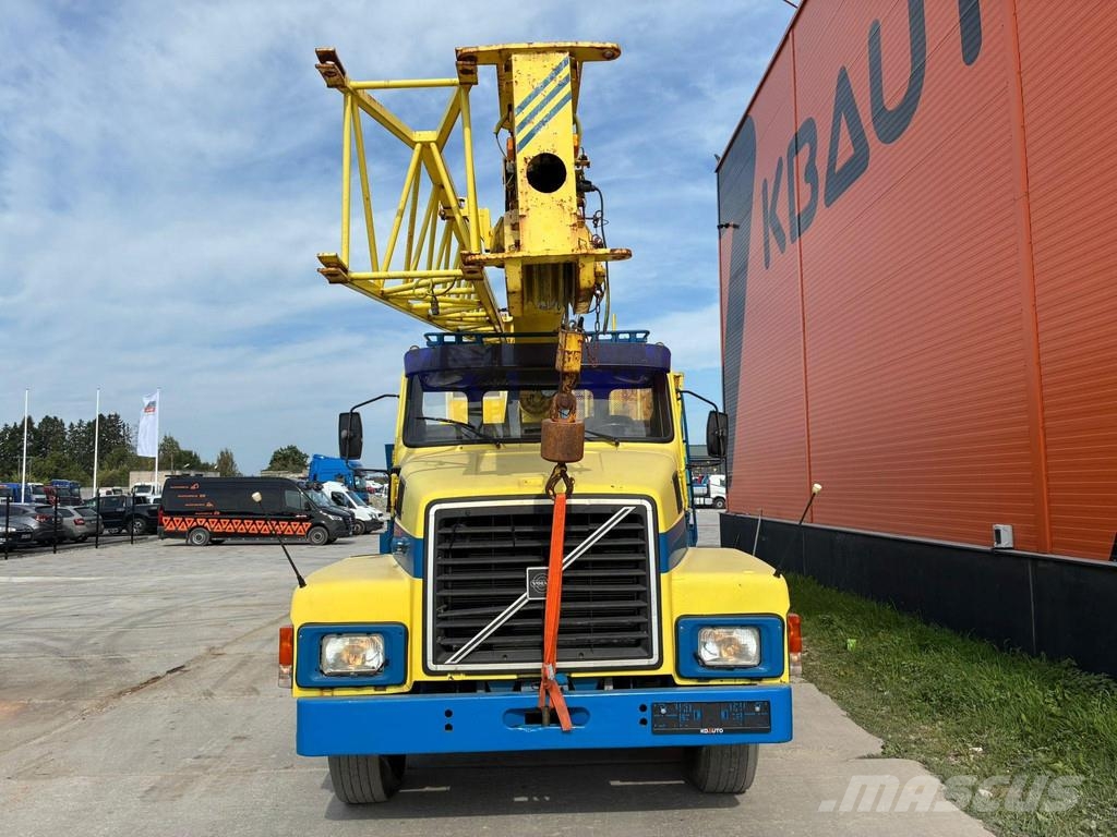 Volvo N 10 6x4 BJÖRNKRANAR C 1601 / 20 TON / BOOM 26,2 + 其他升降機械