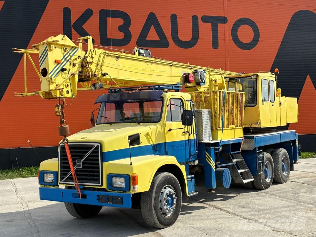 Volvo N 10 6x4 BJÖRNKRANAR C 1601 / 20 TON / BOOM 26,2 + 其他升降機械