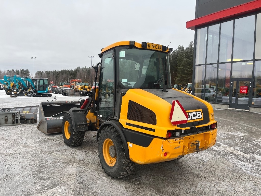 JCB 407 / Huippu varusteet, 35km/h, Rasvari Колесни товарачи