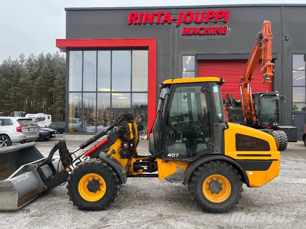 JCB 407 / Huippu varusteet, 35km/h, Rasvari Колесни товарачи
