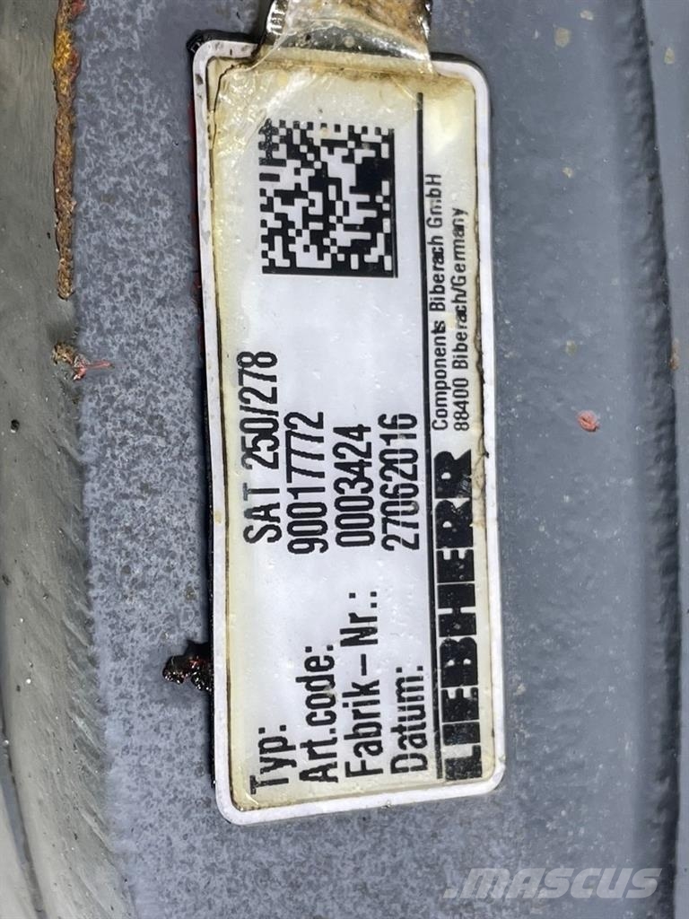 Liebherr A924-90017772-SAT 250/278-Swing motor/Schwenkmotor Hydraulik