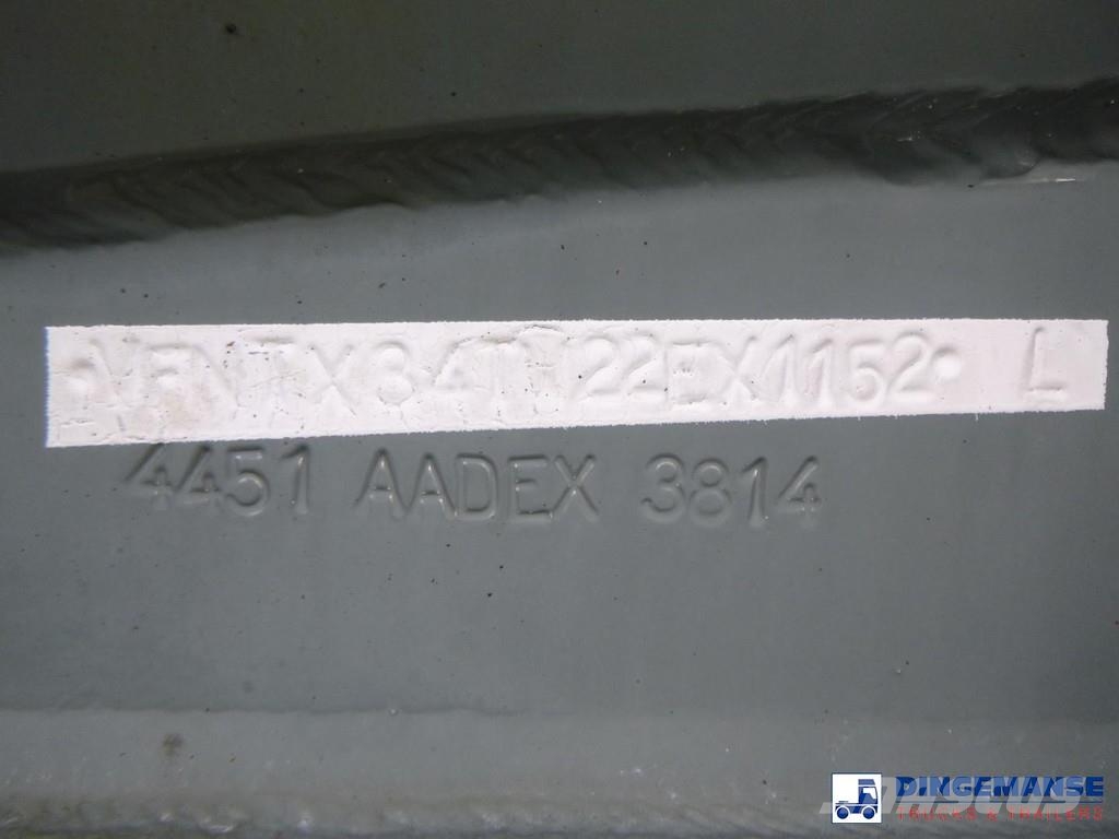 General TRAILERS Fuel tank alu 40 m3 / 7 comp Autocisternas