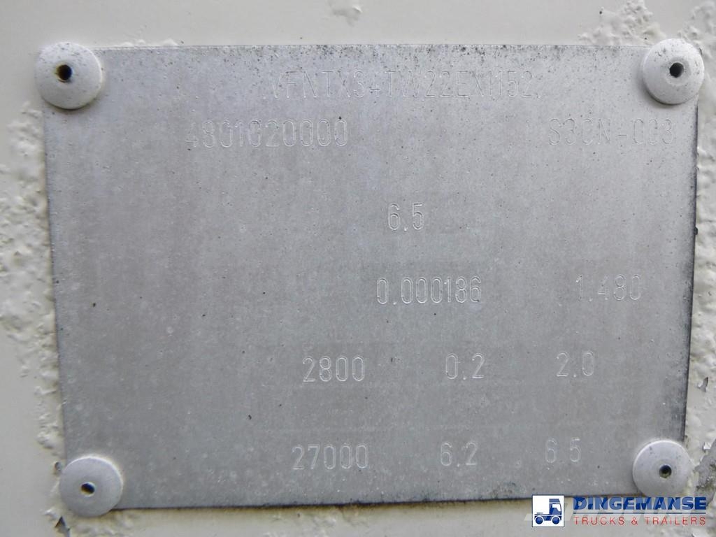 General TRAILERS Fuel tank alu 40 m3 / 7 comp Autocisternas