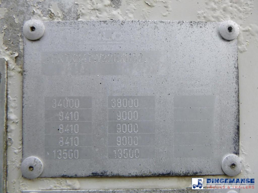 General TRAILERS Fuel tank alu 40 m3 / 7 comp Autocisternas