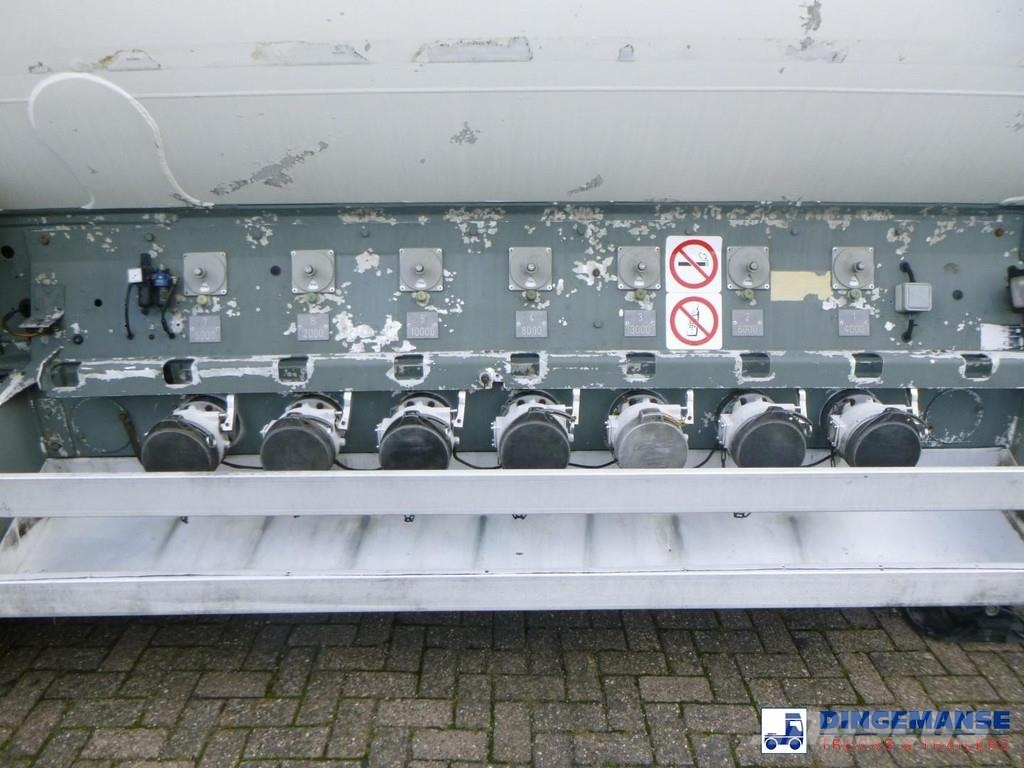 General TRAILERS Fuel tank alu 40 m3 / 7 comp Autocisternas