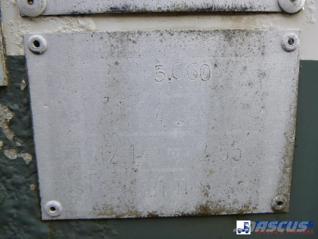 General TRAILERS Fuel tank alu 40 m3 / 7 comp Autocisternas