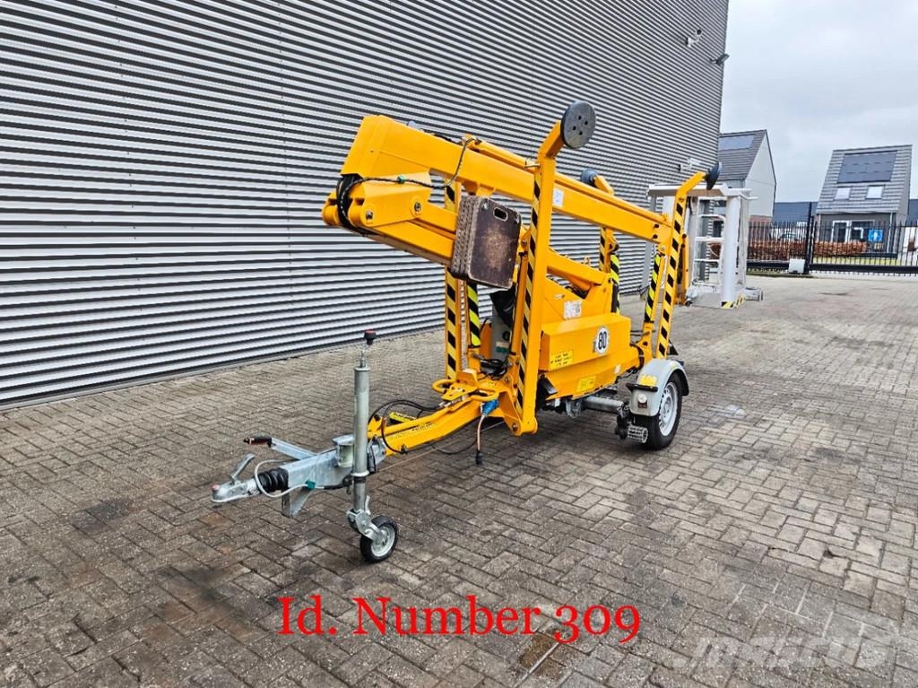 Denka-Lift JR 12 Trailer mounted aerial platforms