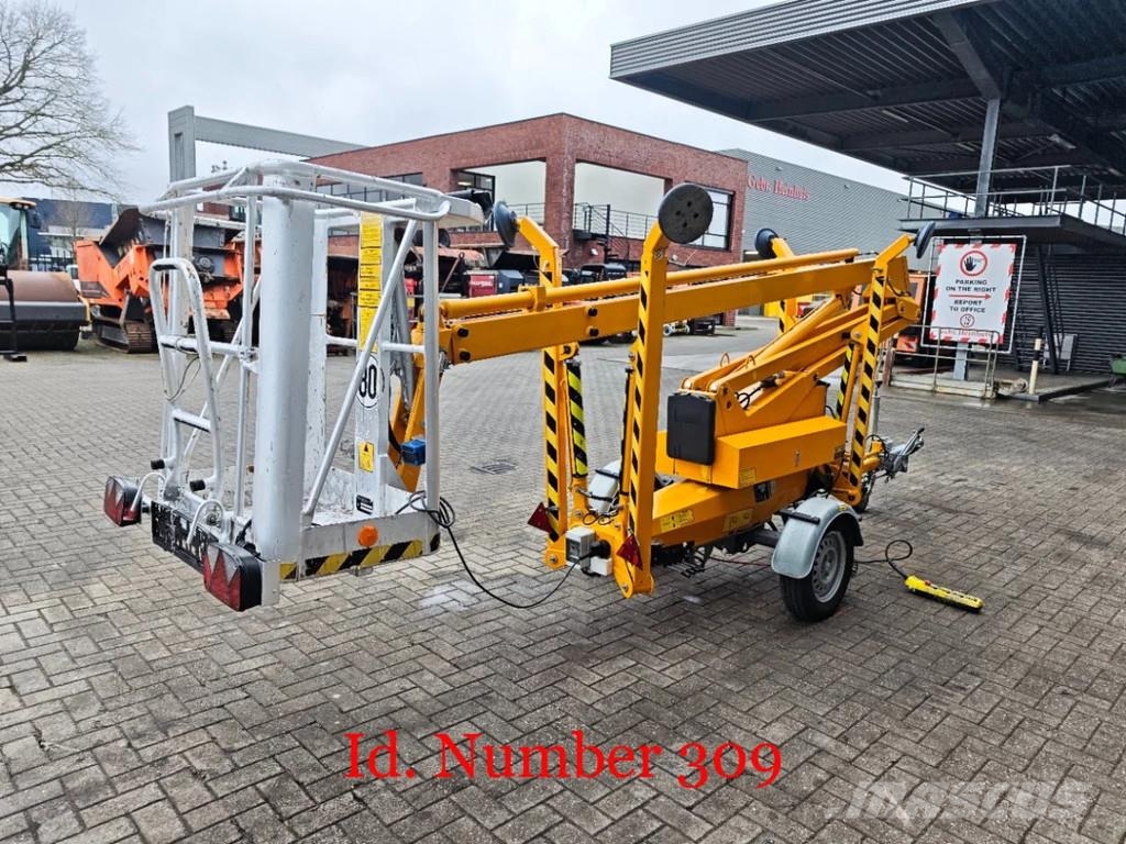 Denka-Lift JR 12 Trailer mounted aerial platforms