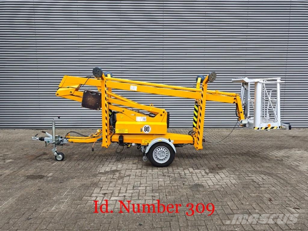 Denka-Lift JR 12 Trailer mounted aerial platforms